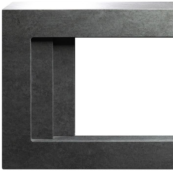 Линейный электрокамин Royal Flame Line SFT Серый графит с черным с очагом Design L1000RF 3D PS/LOG фото#4