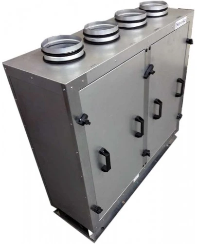Приточно-вытяжная вентиляционная установка Naveka Node1-800(50m)/RP,VAC(D250),E4.5 Vertical с пультом TS4