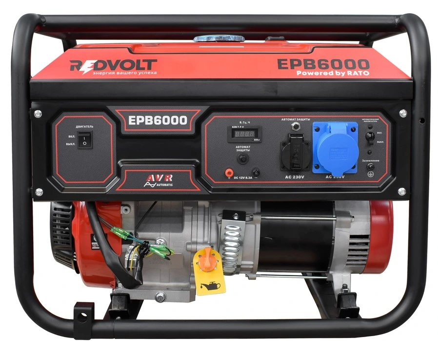 Бензиновый генератор REDVOLT EPB6000