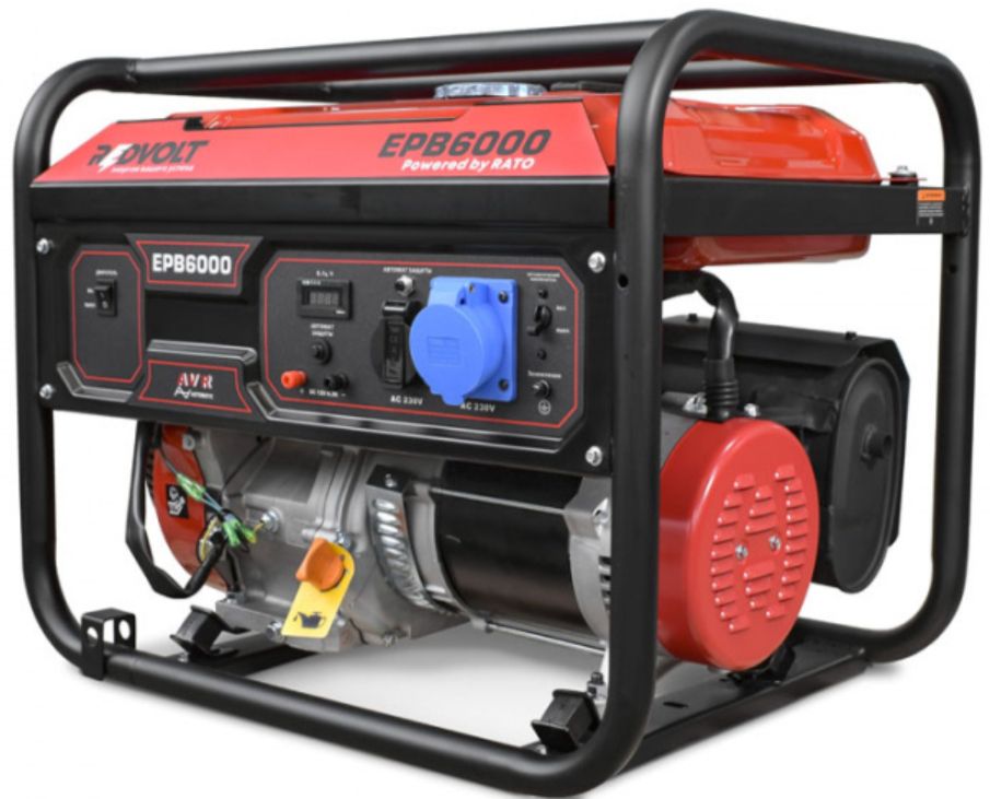 Бензиновый генератор REDVOLT EPB6000 фото#3