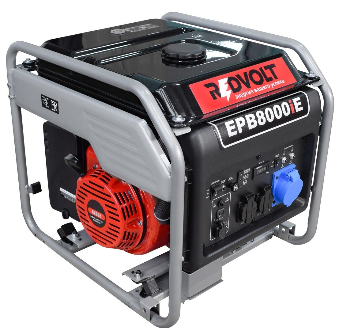 Бензиновый генератор REDVOLT EPB8000iE фото#2