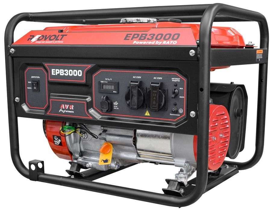 Бензиновый генератор REDVOLT EPB3000 фото#7