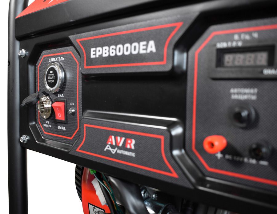 Бензиновый генератор REDVOLT EPB6000EA фото#7