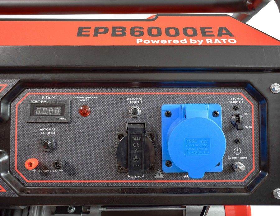 Бензиновый генератор REDVOLT EPB6000EA фото#12
