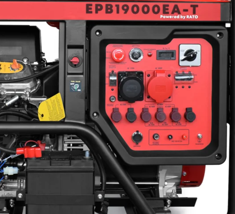 Бензиновый генератор REDVOLT EPB19000EA-T фото#9