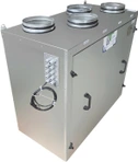 Приточно-вытяжная вентиляционная установка 500 Naveka Node3-500(50m)/RR,VAC(D250),E1.5 Vertical с пультом TS4