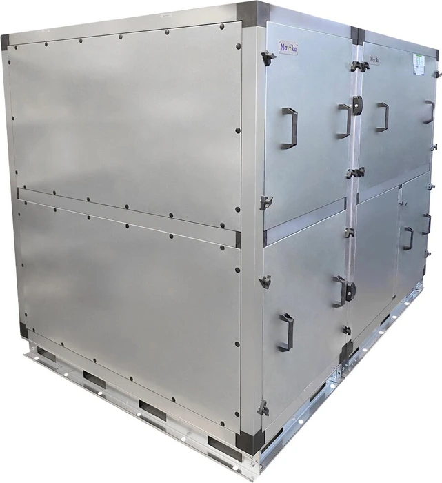 Приточно-вытяжная вентиляционная установка Naveka Node3-7400(50c)/RR,VEC(B500),E24 Vertical с пультом TS4