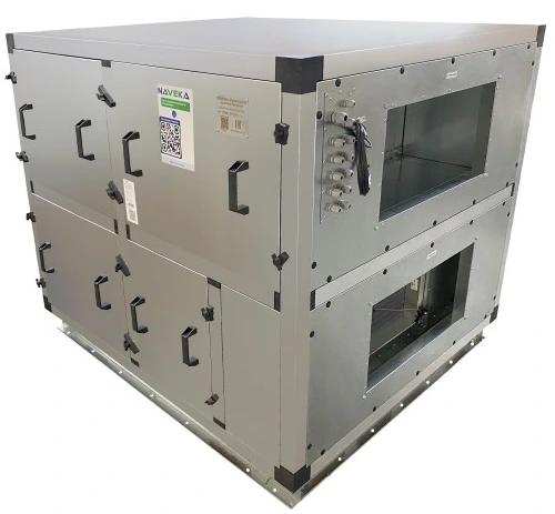 Приточно-вытяжная вентиляционная установка Naveka Node3-3600(50c)/RR,VEC(B355),W2 Classic с пультом TS4