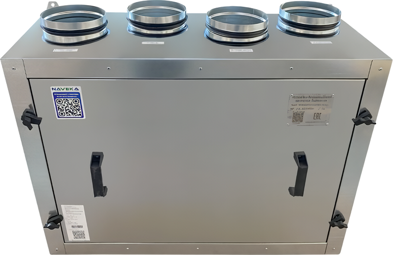 Приточно-вытяжная установка Naveka Node9-160(50m)/RP-M,VAC(D220) Vertical с пультом-термостатом фото#2