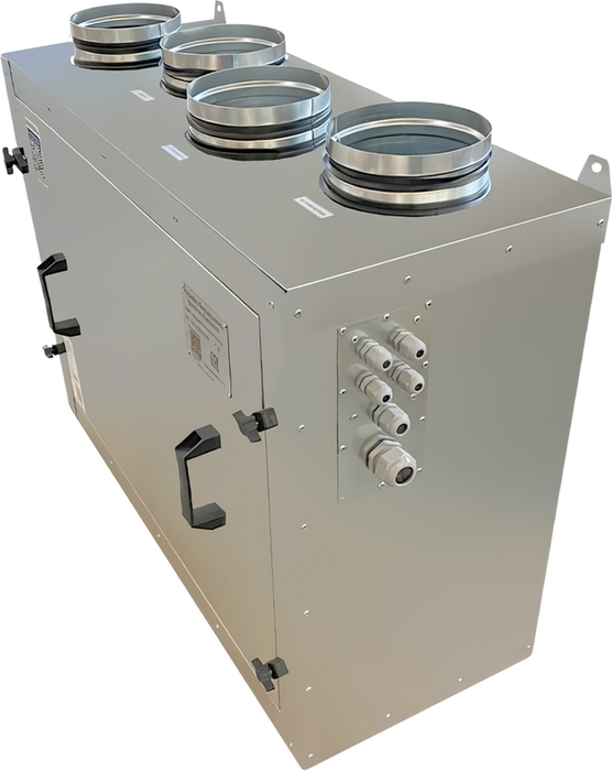 Приточно-вытяжная установка Naveka Node9-125(50m)/RP-M,VAC(D190) Vertical с пультом-термостатом фото#3