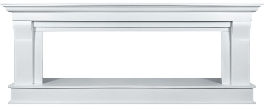 Линейный электрокамин Royal Flame Monaco 60 (белый) с очагом Vision 60 LED фото#2