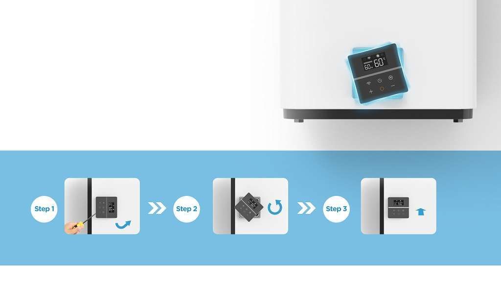 Электрический накопительный водонагреватель Midea MWH-3020-FED фото#4