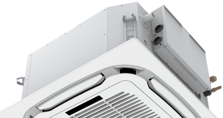 Кассетный кондиционер QUATTROCLIMA QV-I18CGE/QN-I18UGE/QA-ICP13 фото#4