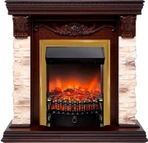 Электрокамин Real-Flame PATRICIA STD NT-317 с очагом FOBOS LUX BL