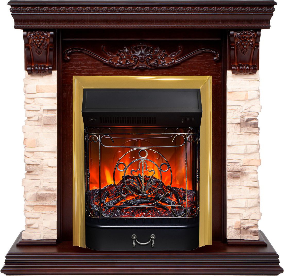Электрокамин Real-Flame PATRICIA STD NT-317 с очагом FOBOS LUX BL фото#2
