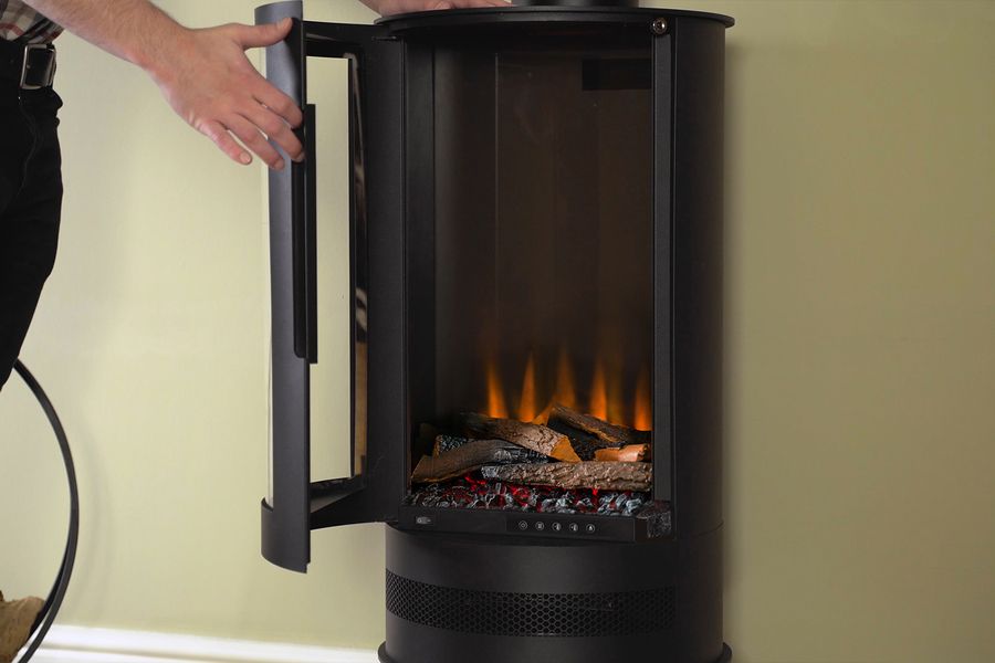 Каминная печь British Fires Ashurst Barrel Stove фото#3