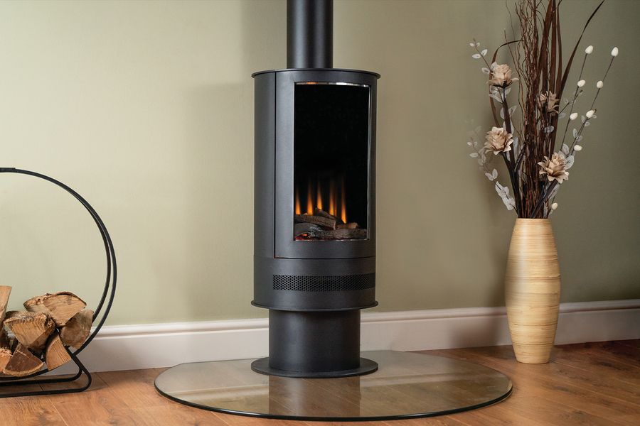 Каминная печь British Fires Ashurst Barrel Stove фото#5