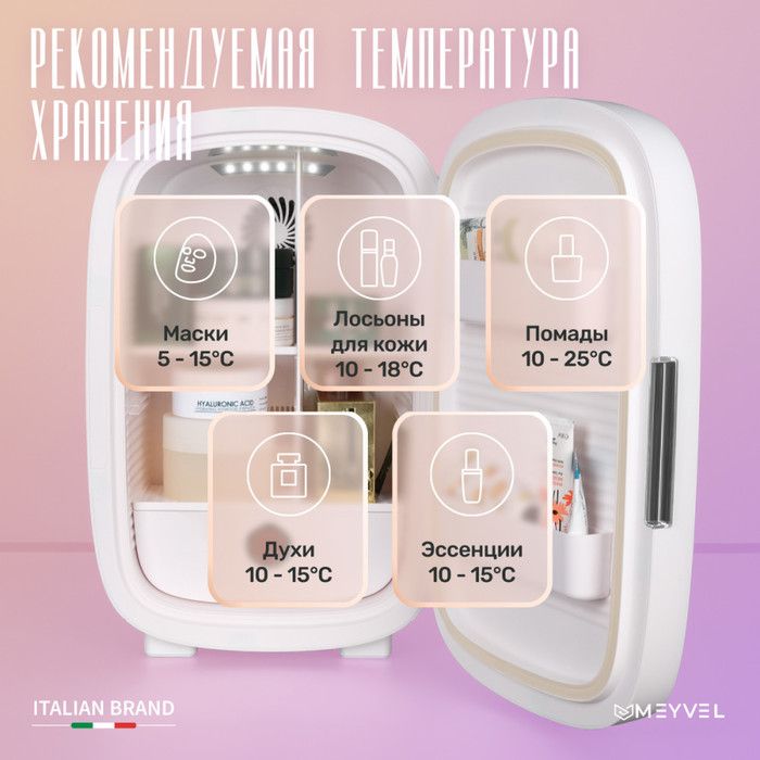 Термоэлектрический автохолодильник MEYVEL MB-12C2W фото#18