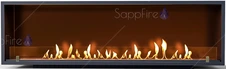 Настенный биокамин Sappfire очаг 1200 фото#2