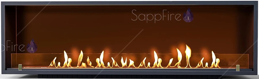 Настенный биокамин Sappfire очаг 1200 фото#2