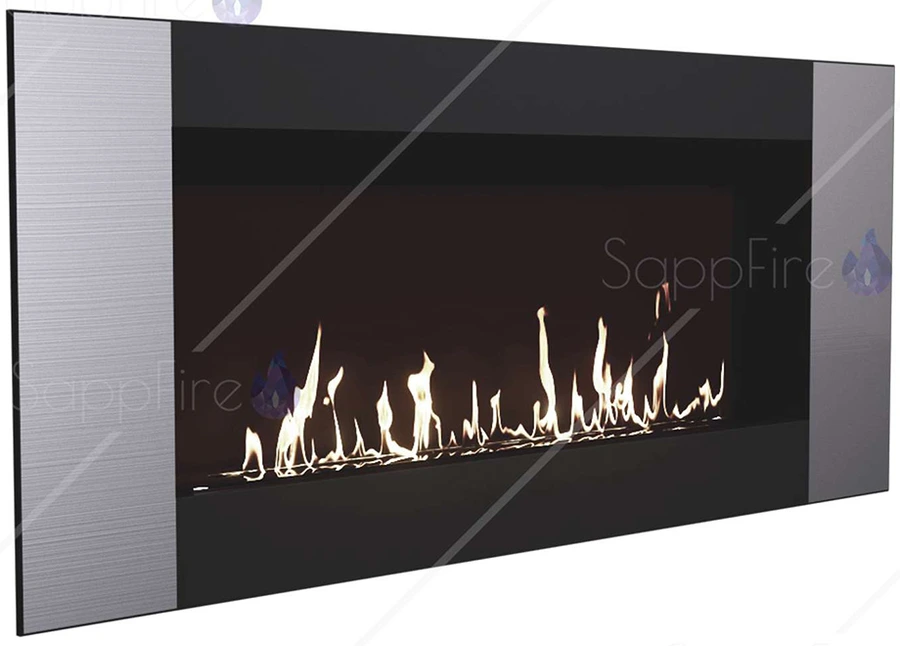 Настенный биокамин Sappfire Mercury Vertical 1500