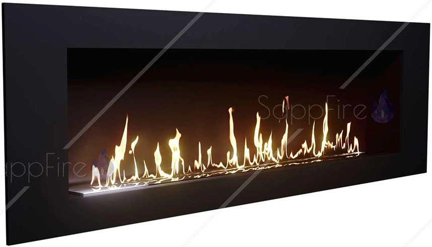 Настенный биокамин Sappfire Mercury 1200 Black