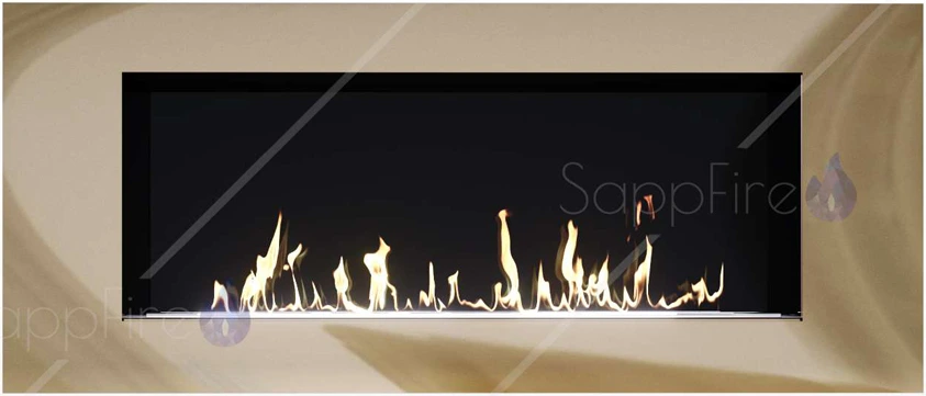 Настенный биокамин Sappfire Mercury 1800 Chrome
