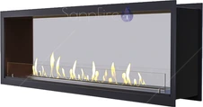 Настенный биокамин Sappfire сквозной очаг 700