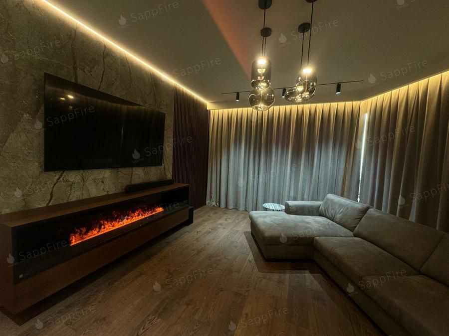 Встраиваемый очаг в модуль Sappfire Премиальный паровой 600мм фото#3