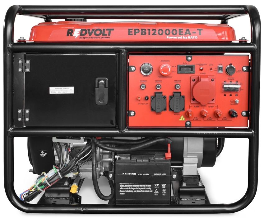 Бензиновый генератор REDVOLT EPB12000EA-T фото#2