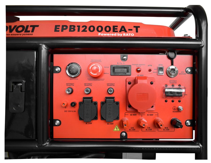 Бензиновый генератор REDVOLT EPB12000EA-T фото#3