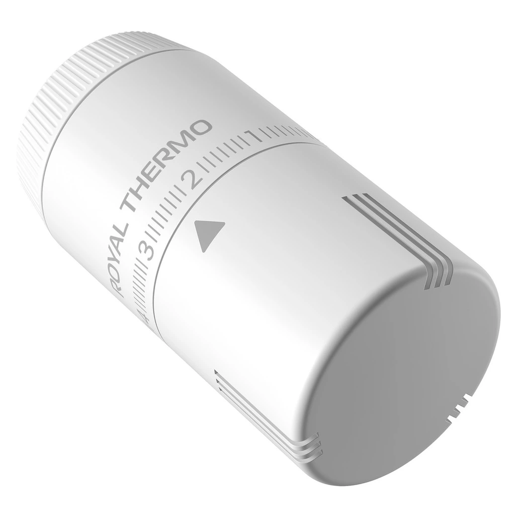 Термоголовка жидкостная Royal Thermo Design Pro М30х1,5 (белый)