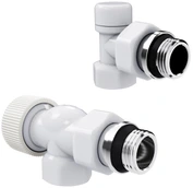 Набор термостатический Royal Thermo Design 1/2"М30х1,5 (Белый), осевой