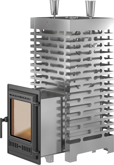 Дровяная печь ASTON 30 INOX (320) Long
