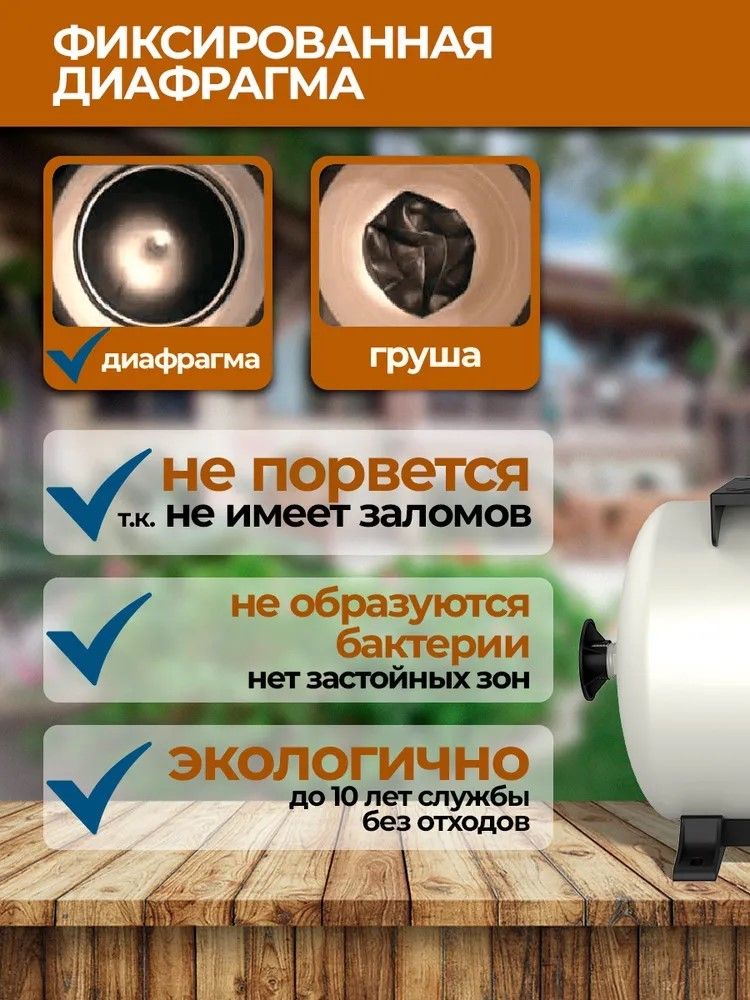 Гидроаккумулятор Renseier RAV-35LH фото#7