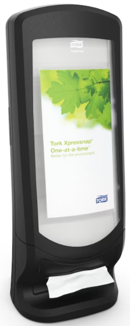 Диспенсер для бумажных полотенец Tork Xpressnap диспенсер большой емкости, черный (арт.272211) фото#2