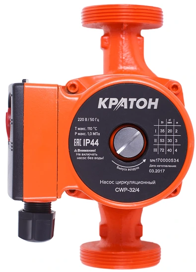 Насос для отопления Кратон CWP-32/4