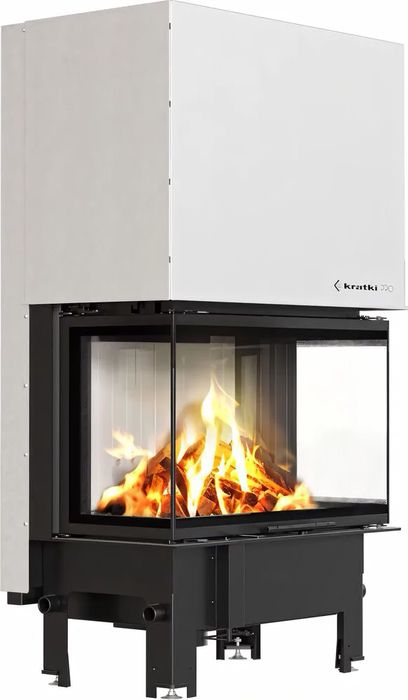 Трёхсторонняя дровяная топка Kratki REGNOR 800/400, 8кВт, с доводчиком PRO фото#2