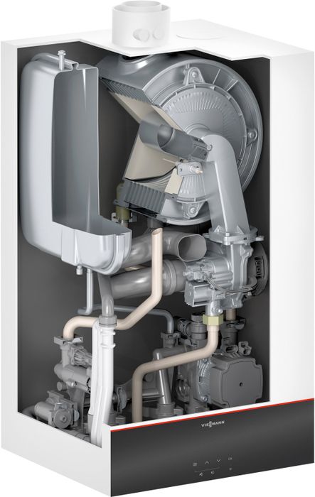 Настенный газовый котел Viessmann Vitodens 100-W 32 кВт двухконтурный (B1KF) фото#2