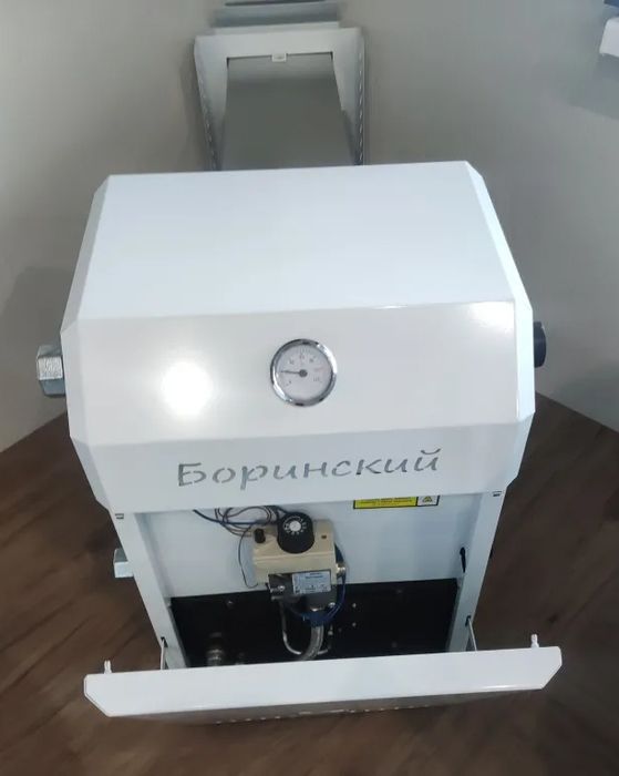 Напольный газовый котел Боринское ИШМА - 12,5 ПК С1 контур ГВС медный фото#2