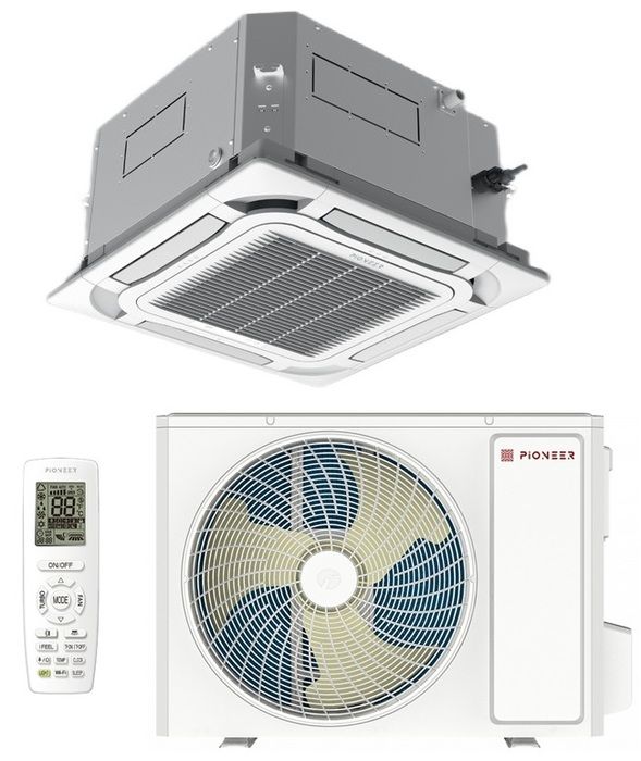 Кассетный кондиционер Pioneer KFCI48GV/KONI48GY/TCI04V фото#4