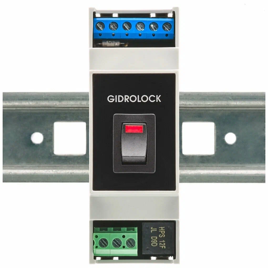 Блок управления Gidrolock STANDARD RADIO Wi-Fi DIN-рейка фото#2