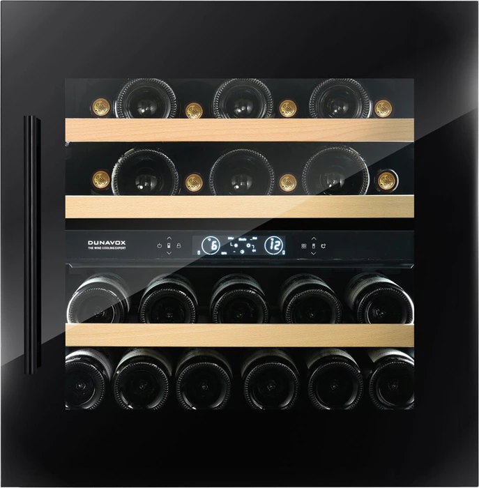 Встраиваемый винный шкаф Dunavox DVS-25.65DB