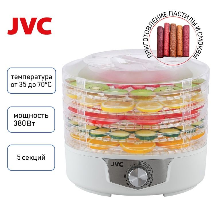 Сушильный шкаф для пищи JVC JK-FD753 фото#3