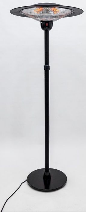 Инфракрасный обогреватель Hugett Floor Steel 1821ADC Black фото#4