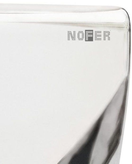 Металлическая сушилка для рук Nofer THIN 2350 W глянцевая фото#3