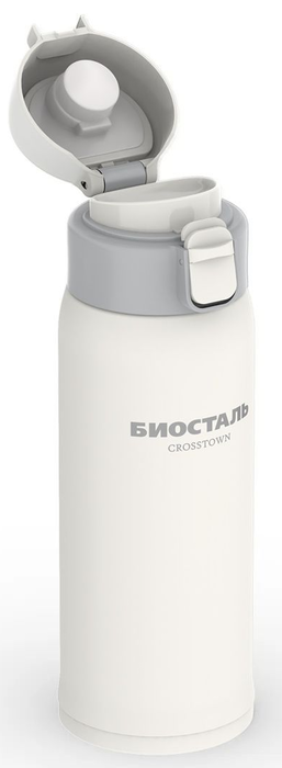 Термос Biostal Crosstown (0,48 литра), белый (NMR-480W) фото#2