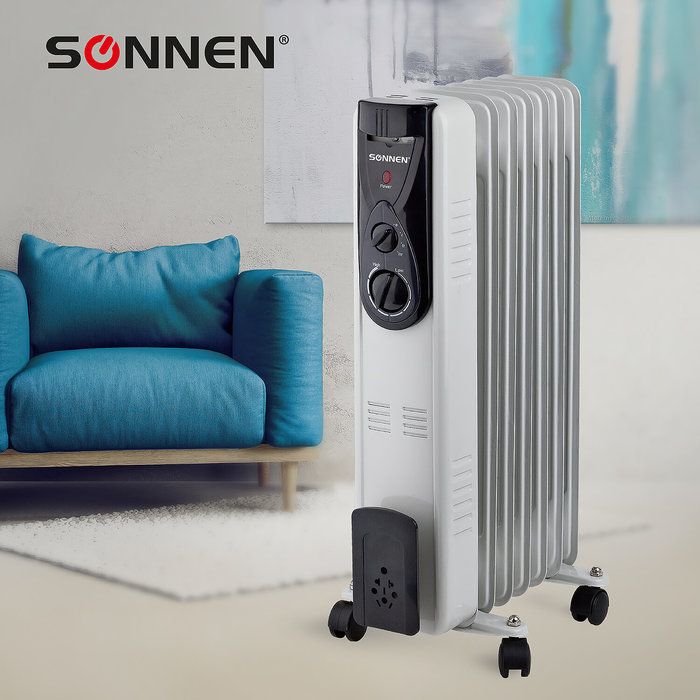Масляный обогреватель SONNEN DFB-07BS фото#6