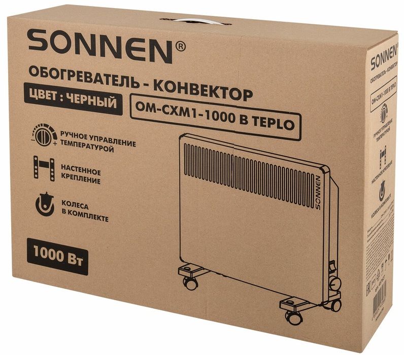 Конвектор электрический SONNEN TEPLO-10 фото#8