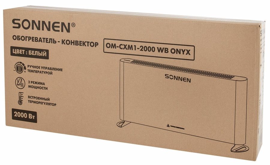 Конвектор электрический SONNEN ONYX-2000.1 фото#10
